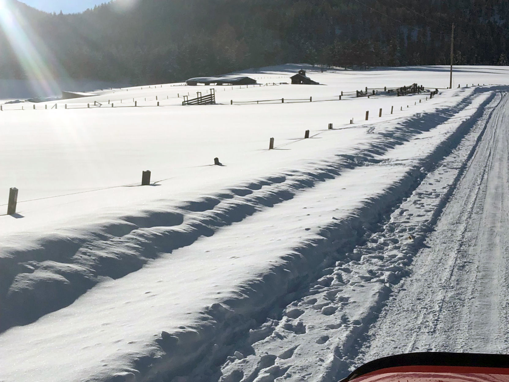Winter in Elk Park
